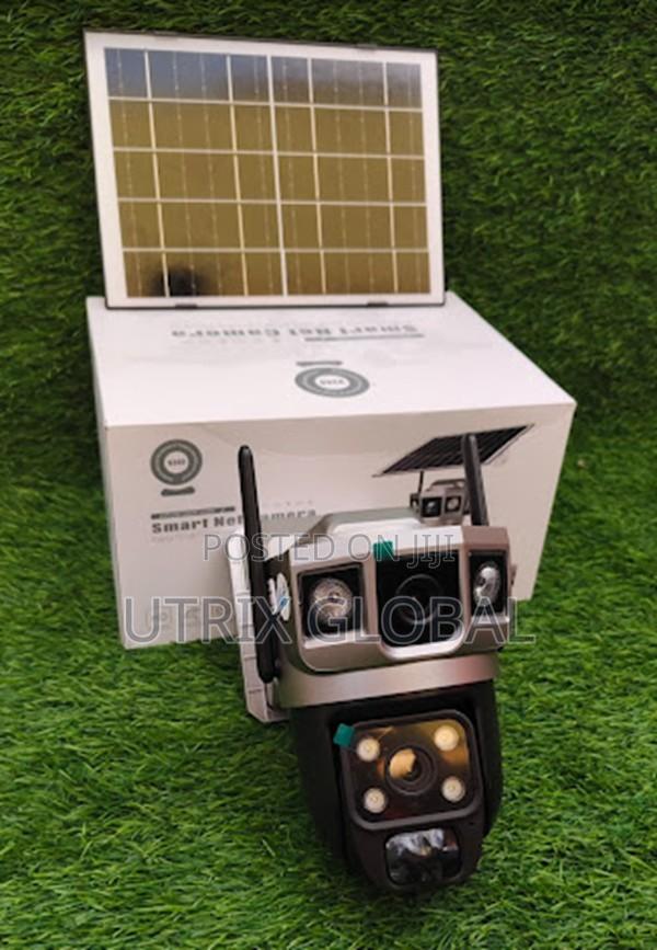 Dual Lens 4g Solar Cctv Ptz Camera