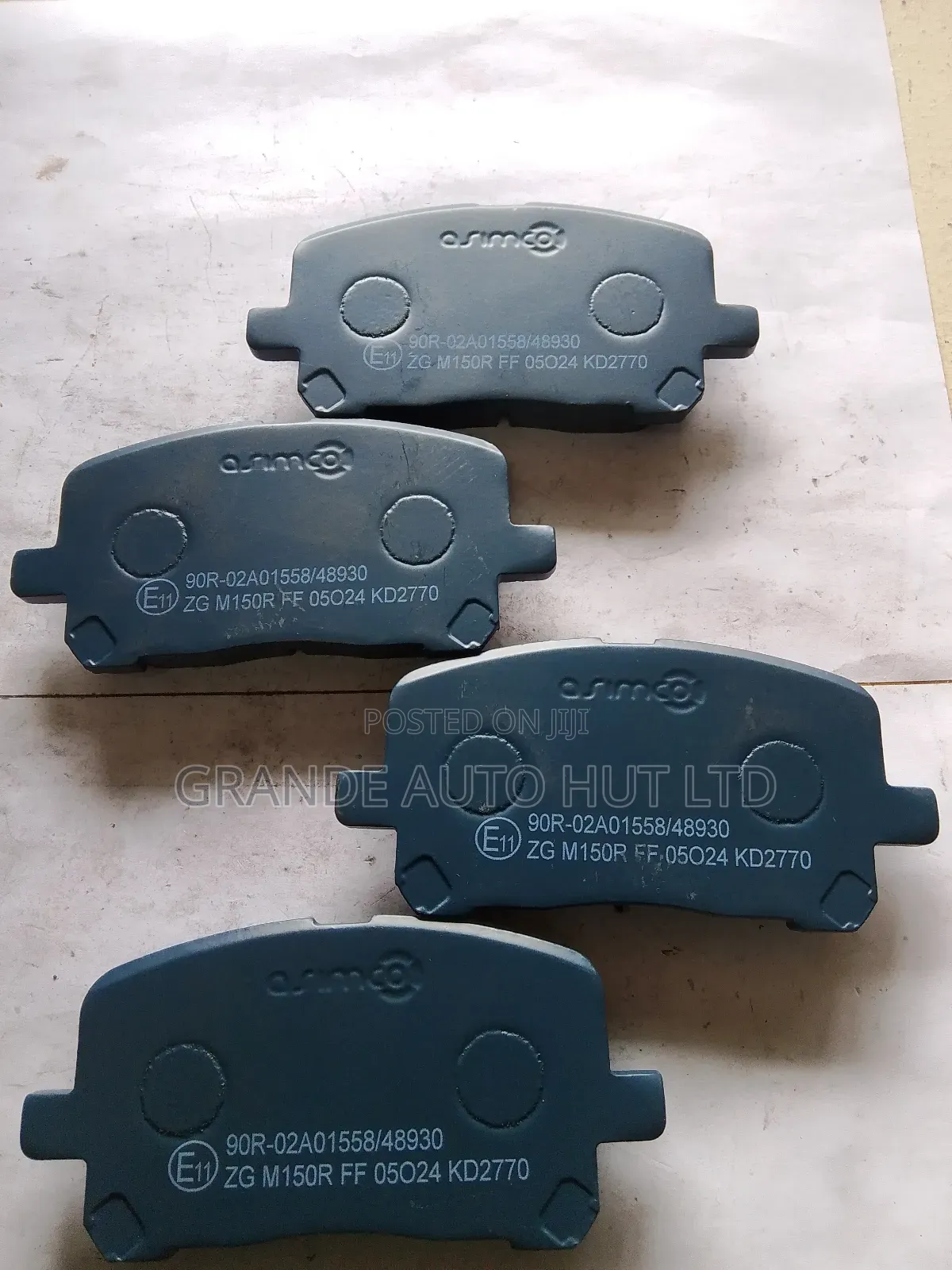 Front Brake Pads for Toyota Voxy/Ipsum (Asimco Brand)