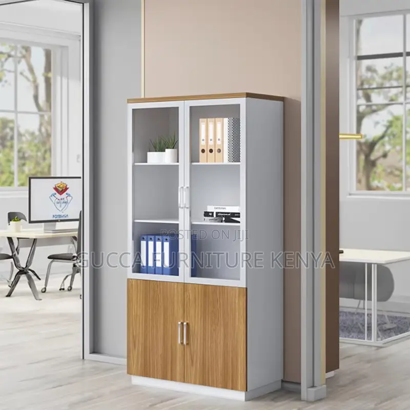 2-door Wooden Office Filling Storage Cabinet