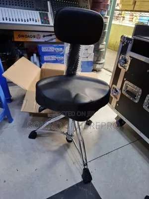 Drumset Seat With Back Rest