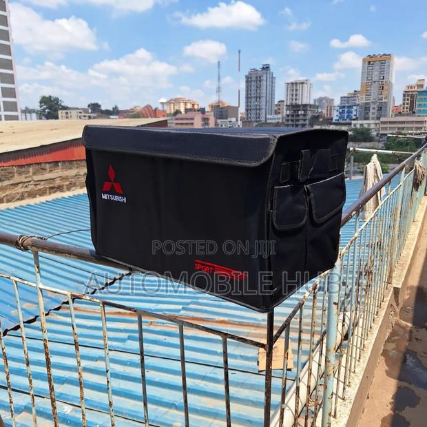 Mitsubishi Car Boot Organizer – Durable Multi-Use Cargo Storage - thumbnail 3