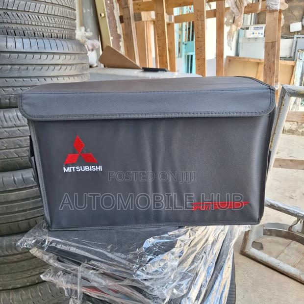 Mitsubishi Car Boot Organizer – Durable Multi-Use Cargo Storage - thumbnail 4