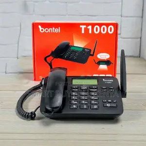 Easy to Operate Bontel T1000 Dual Sim GSM Fixed Landline Desktop Phone