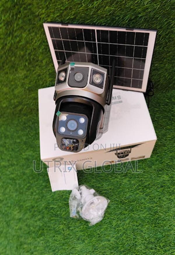 4g Solar Ptz Camera Dual Lens Full Hd