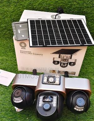 4g Solar 3 Lens Camera Remote Phone Control - thumbnail 2