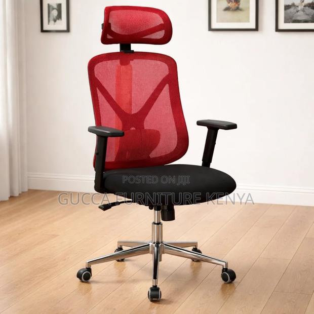 Modern Executive High-back Mesh Office Chair - thumbnail 2