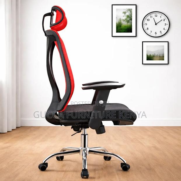 Modern Executive High-back Mesh Office Chair - thumbnail 8
