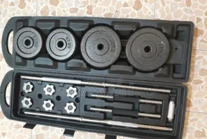With Barbel New 50kgs Dumbells Set