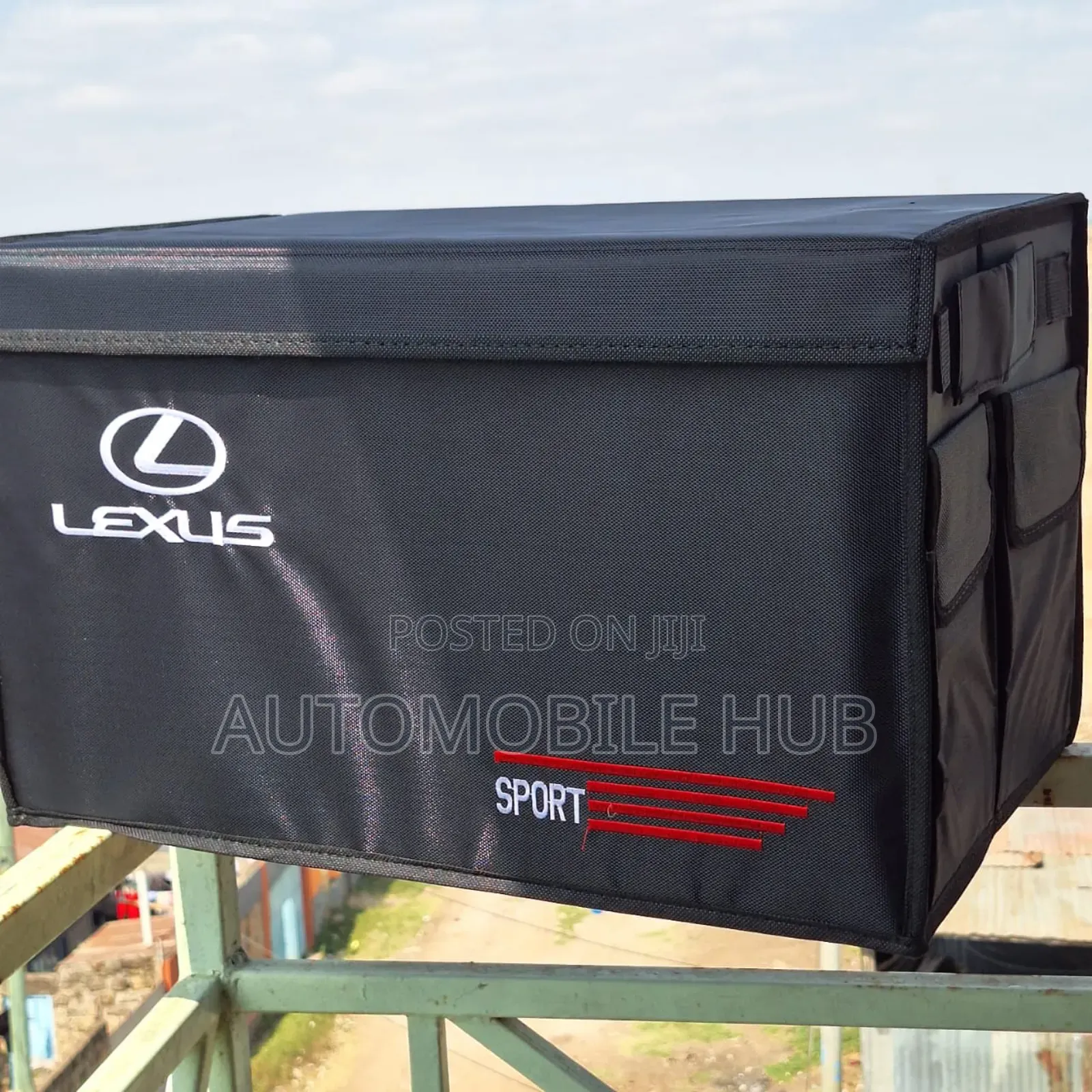 Lexus Premium Trunk Organizer – Luxury Multi-Storage Cargo Box