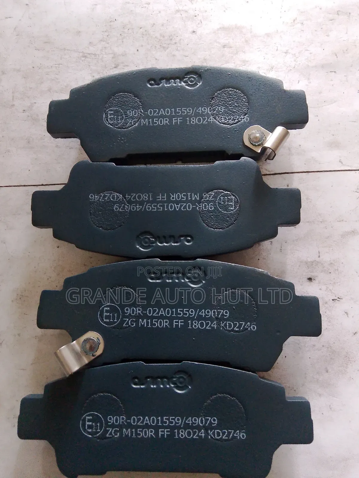 Rear Brake Pads for Toyota Noah (Asimco Brand)