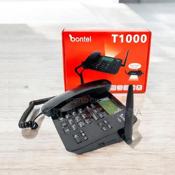 Loudspeaker Bontel T1000 Dual Sim GSM Fixed Landline Desktop Phone