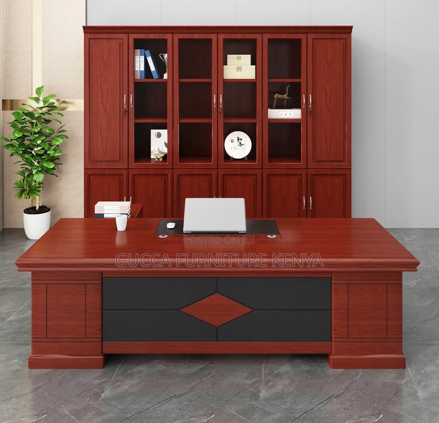 Boss Executive L-shaped Office Table-180cm