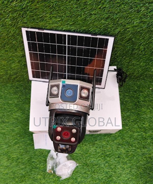 Outdoor 4g Solar Ptz Dual Camera Hd