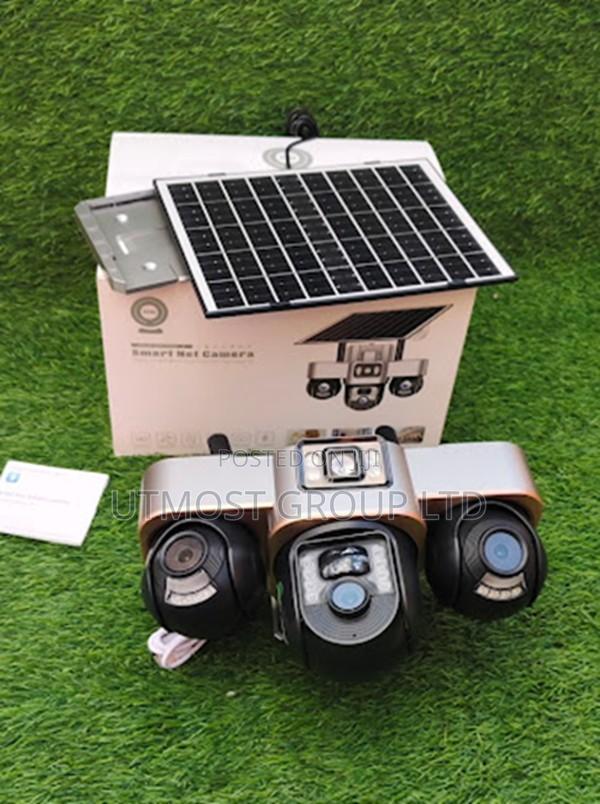 Smart 3 Camera Lens 4g Solar CCTV - main view