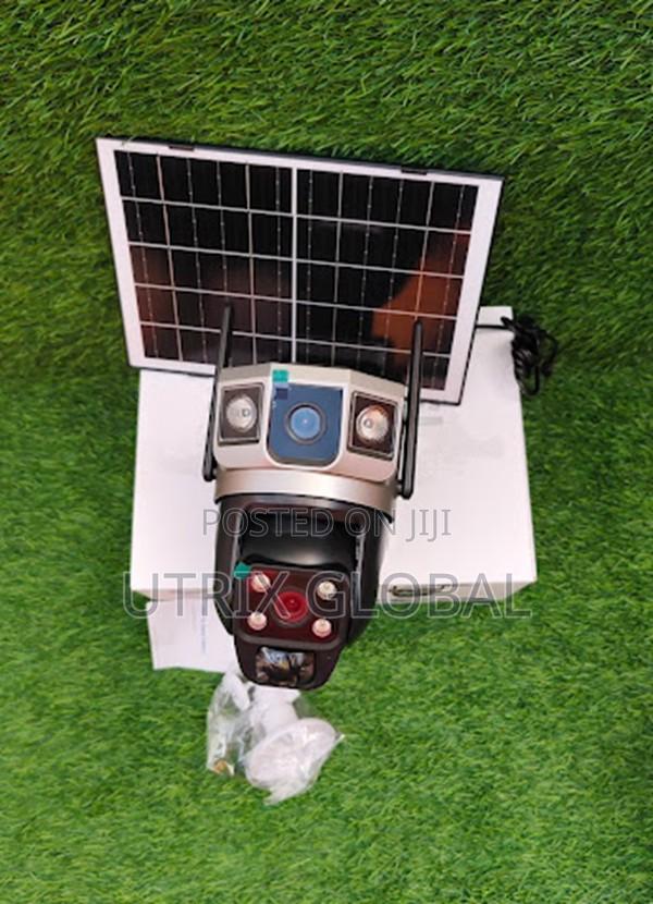 4g Solar Ptz Camera Two Cameras In One