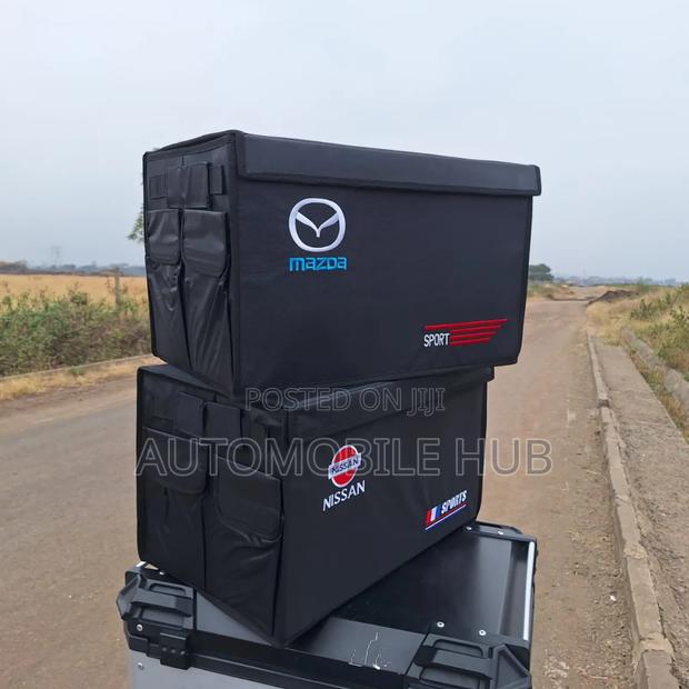 Mazda Premium Cargo Organizer – Foldable Trunk Storage Box - thumbnail 2