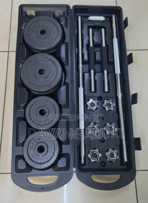 Complete 50kgs 50kgs Dumbells Set