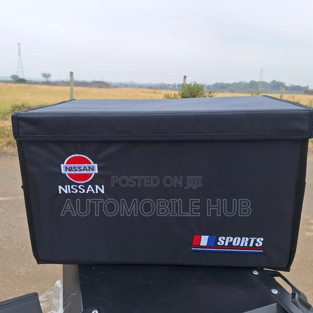 Nissan Trunk Organizer – Durable Multi-Compartment Storage - thumbnail 3