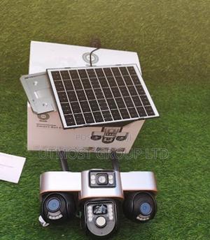 Solar Powered 3 Lens 4g CCTV Camera - thumbnail 2