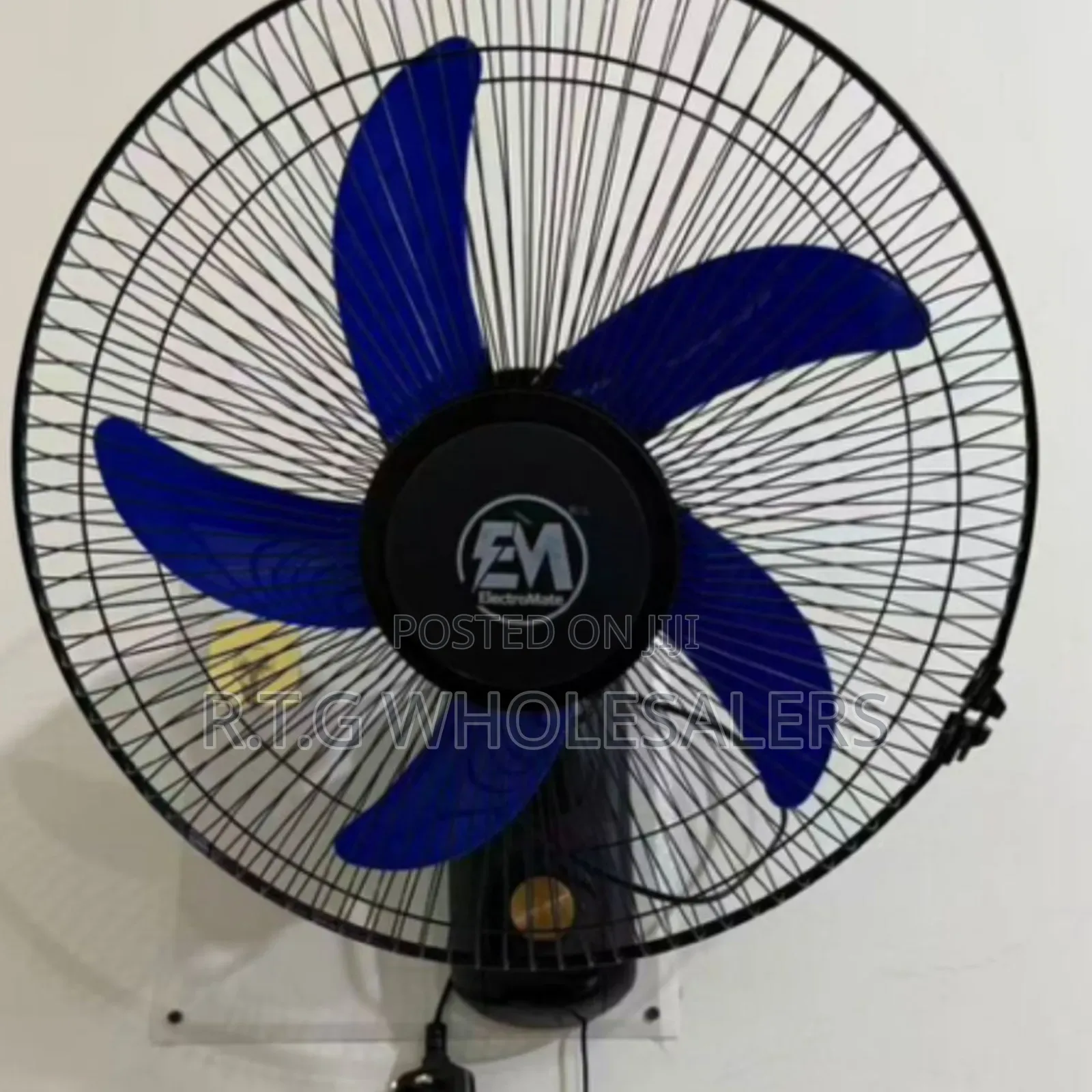Electromate 16′′ Wall Fan – Adjustable Speeds Tilt