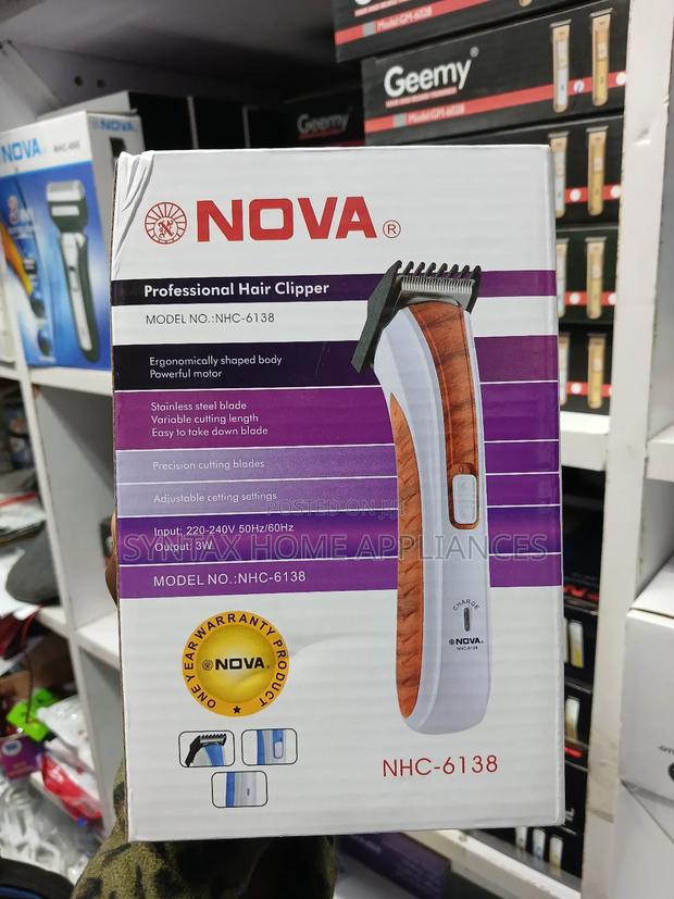Nova Professional Hair Clipper, NHC- 6138 - thumbnail 4