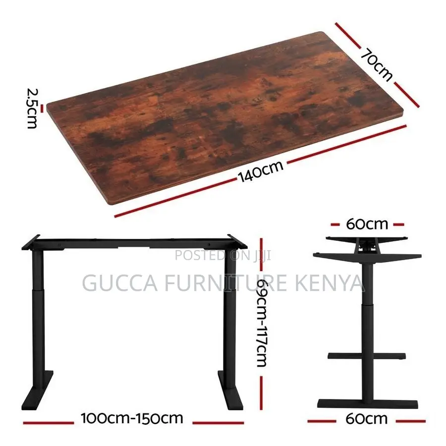 Motorized Electric Sit Stand Office Desk-120cm