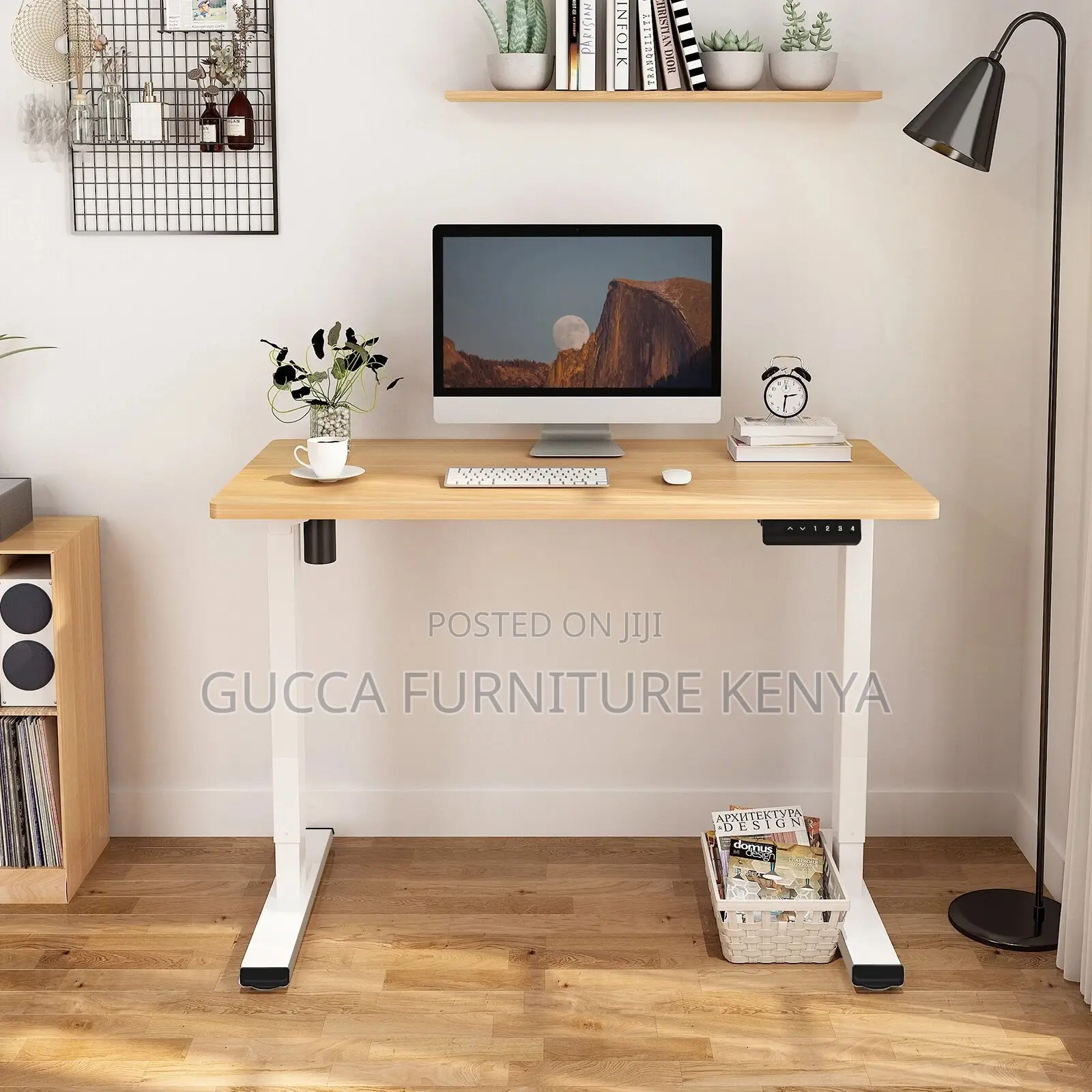 Motorized Electric Sit Stand Office Desk-120cm