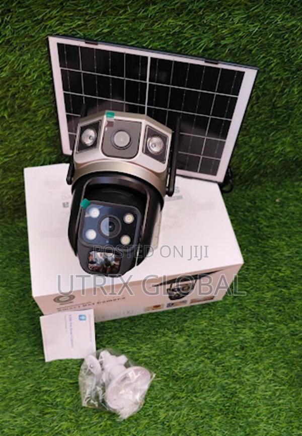 4g Ptz Solar Camera Dual Lens Remote View