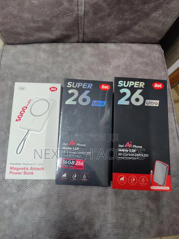 New Itel S26 Ultra 256 GB Black - main view