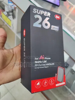 New Itel S26 Ultra 256 GB Black