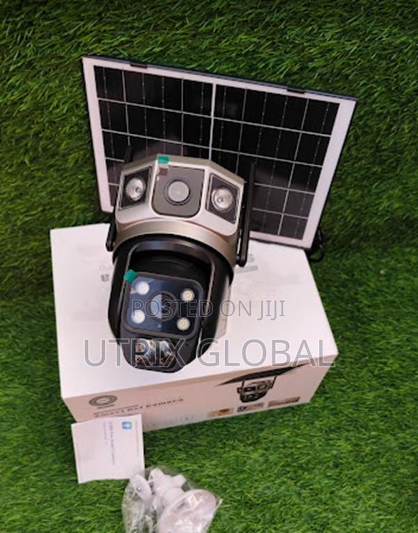 4g Solar Ptz Dual Lens Security Camera Outdoor