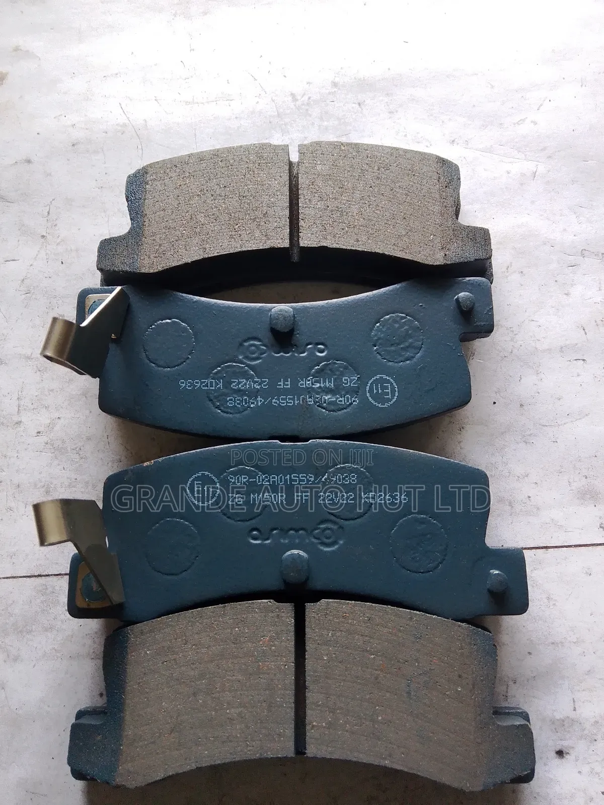 Rear Brake Pads for Toyota Harrier (Asimco Brand)