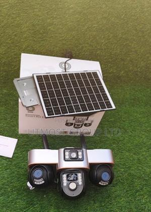 Outdoor 3 Lens 4g Solar Security Camera PTZ - thumbnail 2