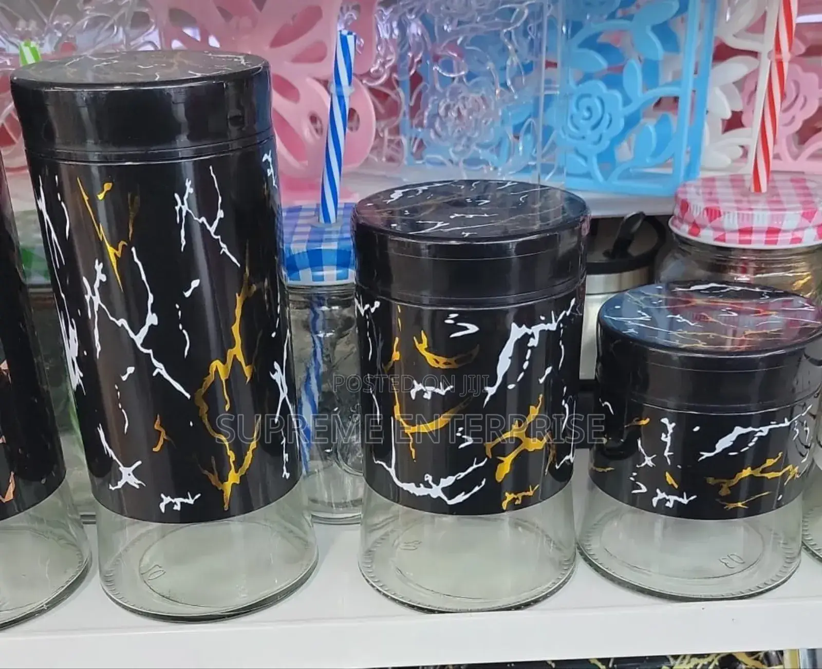 Glass Storage Jar