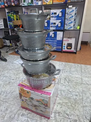 Bosch Regina 10pcs Granite Cookware Sets.