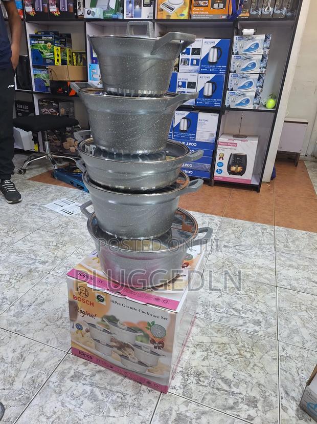 Bosch Regina 10pcs Granite Cookware Sets. - thumbnail 3