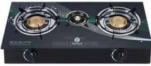 Nunix 3 Glass Burner Gt Table Cooker