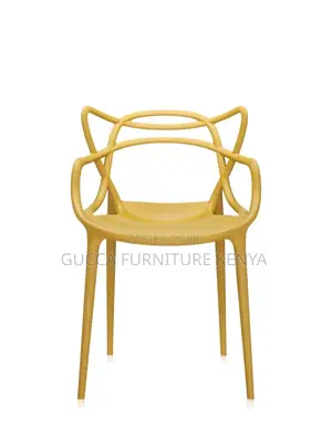 Modern Outdoor Plastic Bistro Arm Chair