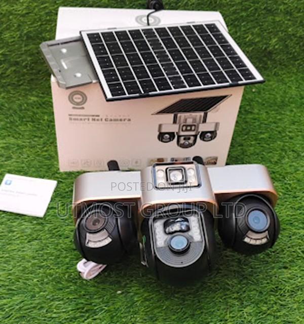 Smart 3 Lens 4g Solar Camera Full App Rotation - main view