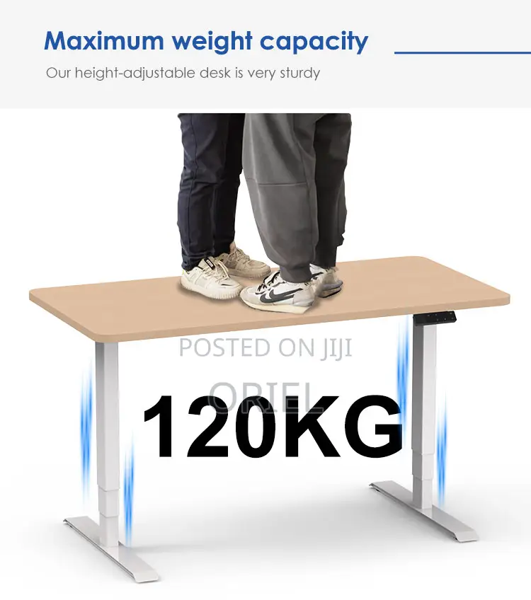 Modern Electric Desk : 2m Electric Height Adjustable Desk