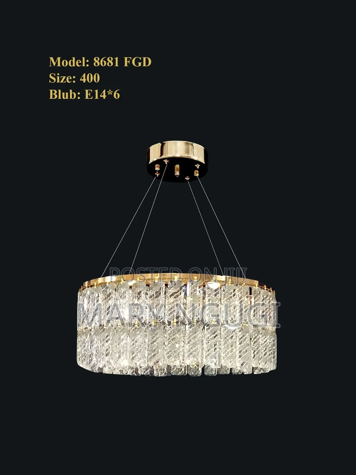 Led Crystal Chandelier