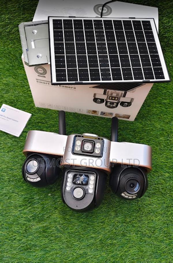 3 Eye 4g Solar Security Camera Smart Rotation - main view
