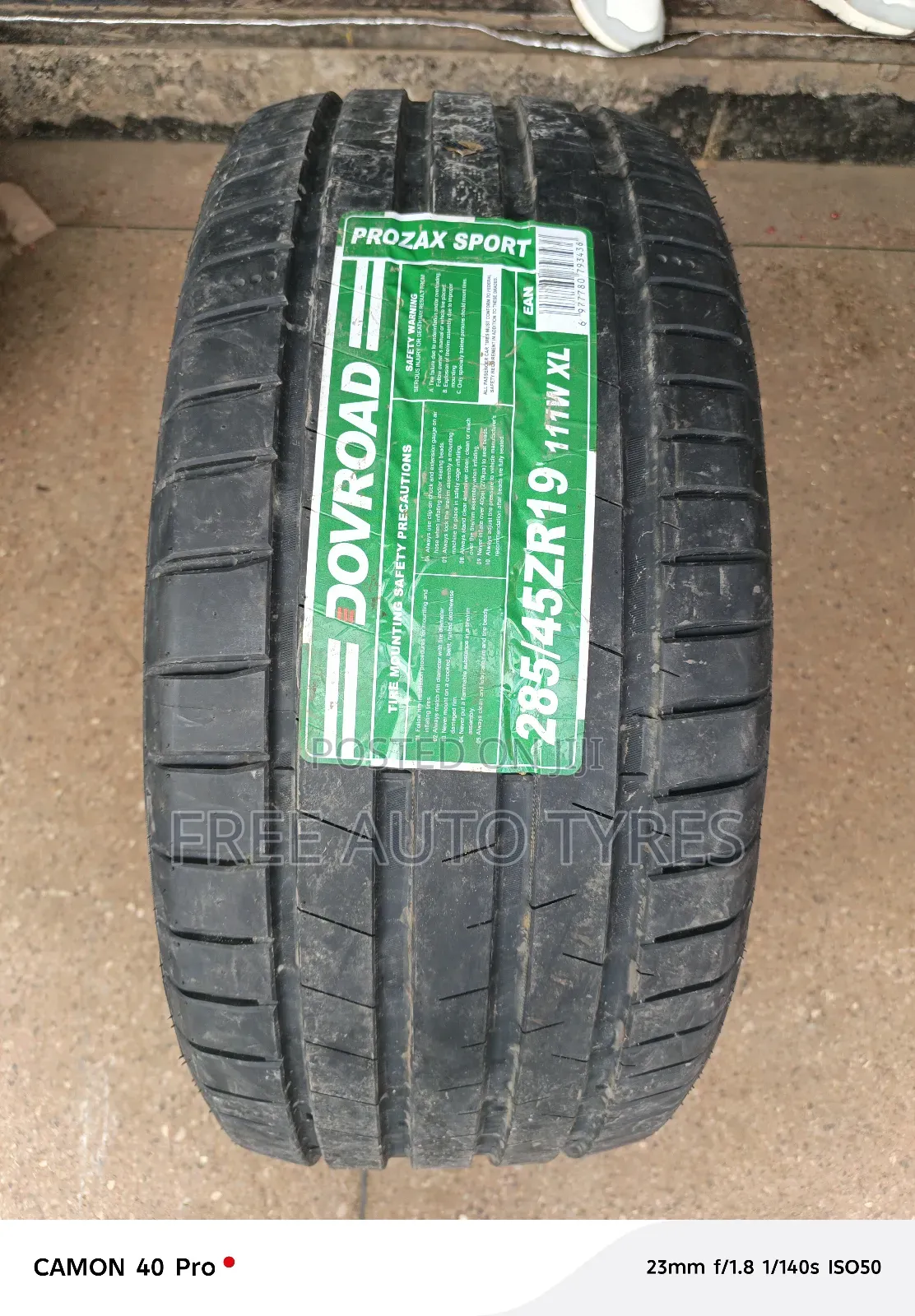 285/45zr19 Dovroad