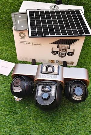 Triple Lens Solar 4g CCTV Camera App Controlled PTZ - thumbnail 2