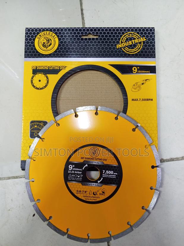 9-Inch Dry Diamond Cutting Disc