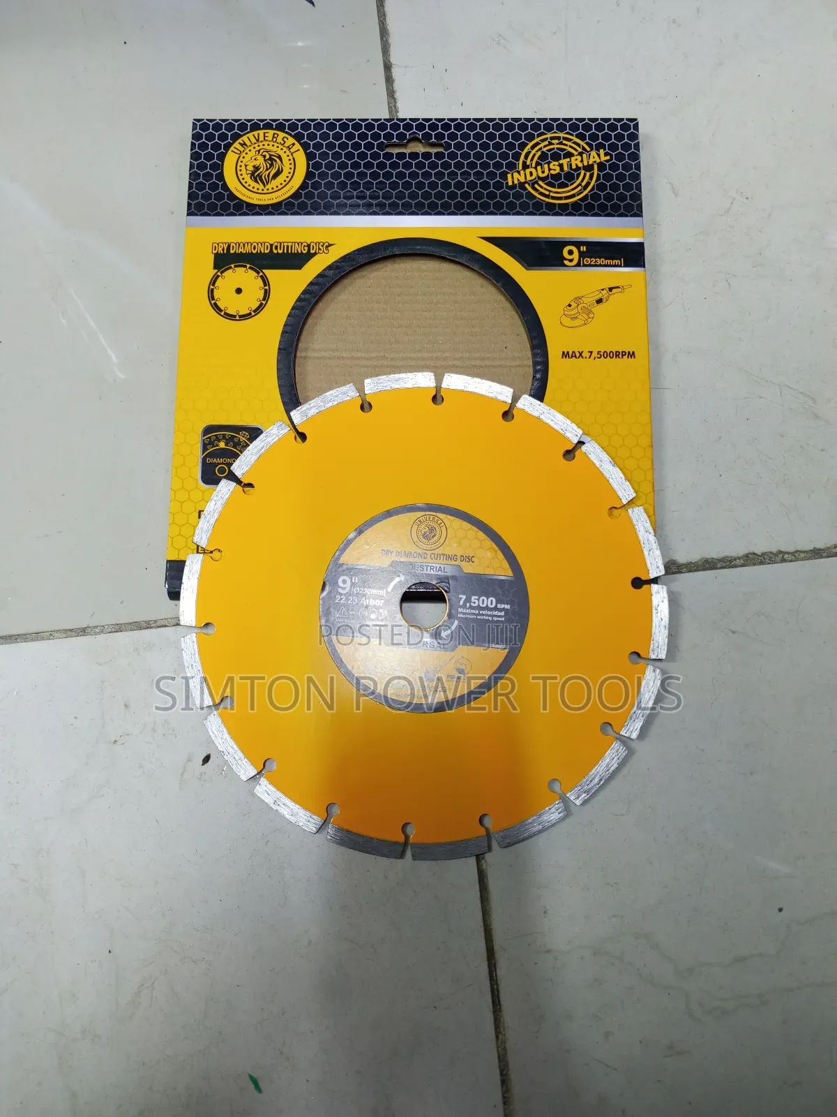Quality 9" Wood Cutting Disc