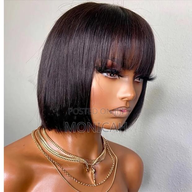 Peruvian Flinch Bob Wig - main view