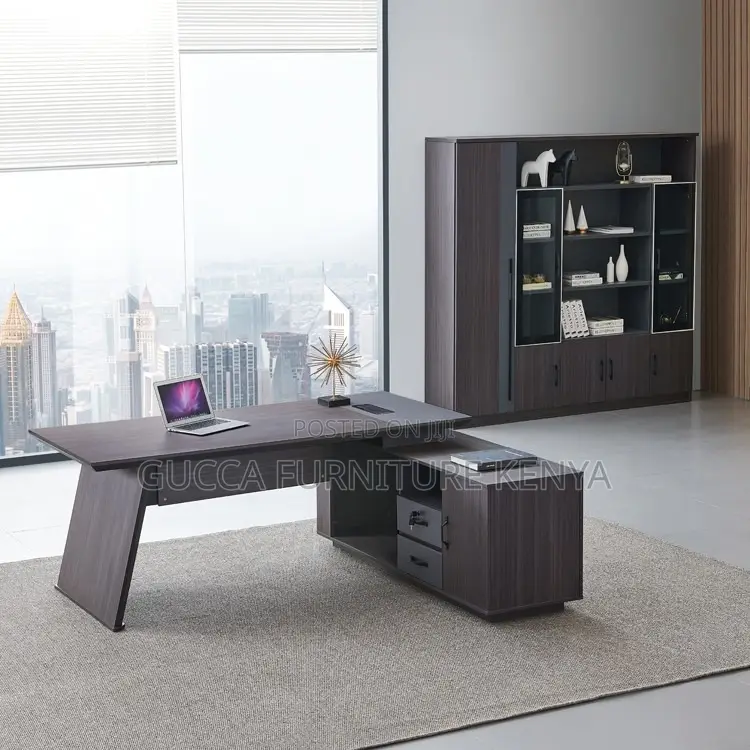 180cm Executive President's L-shaped Office Desk
