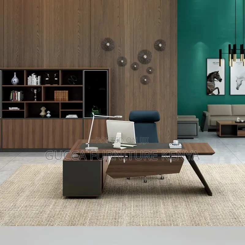 180cm Executive President's L-shaped Office Desk