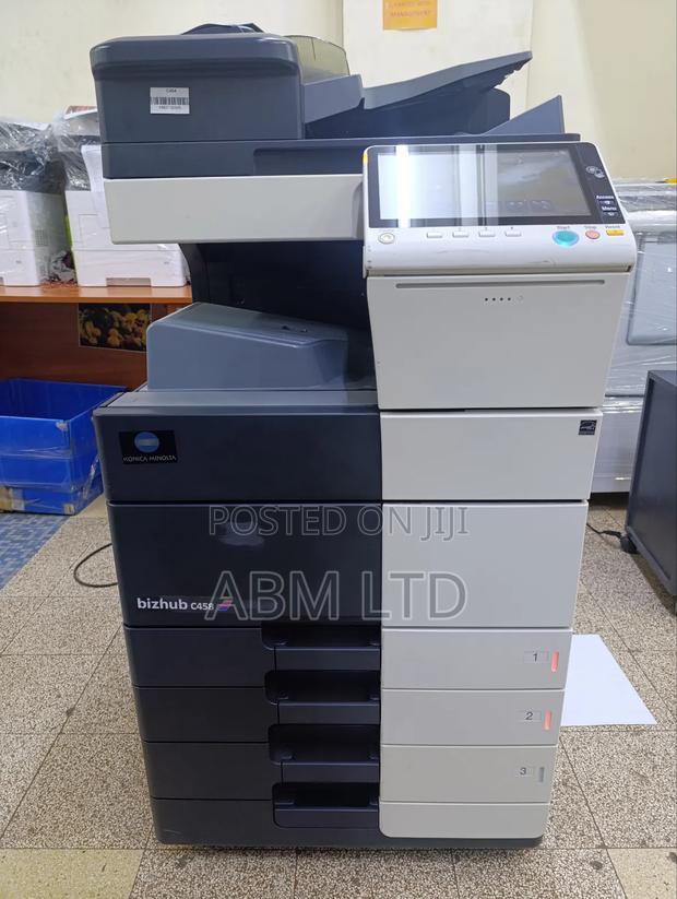 Konica Minolta Single Pass C458 Colour MFP - main view